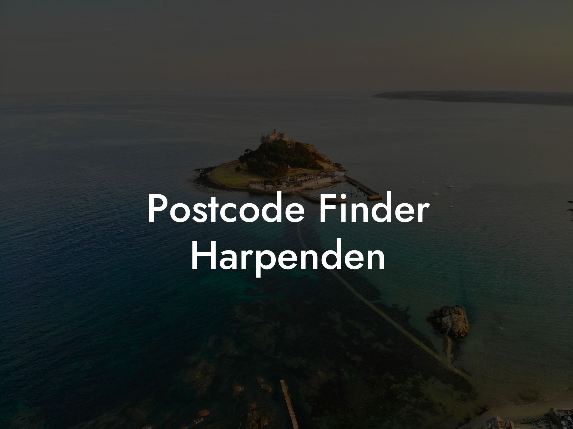 Postcode Finder Harpenden