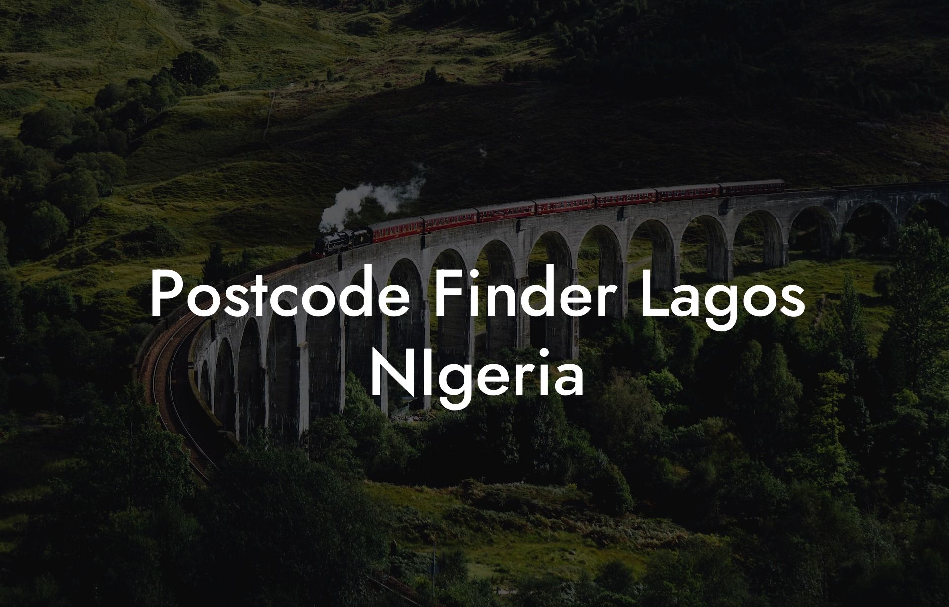 Postcode Finder Lagos NIgeria