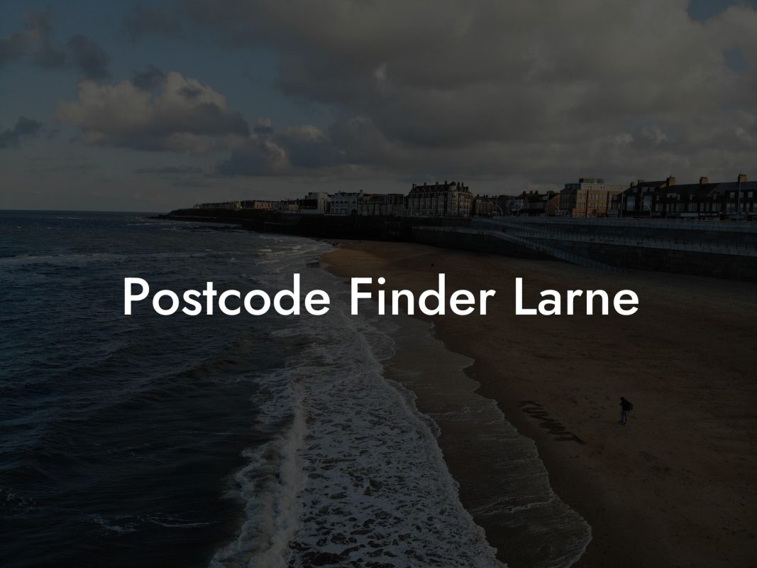 Postcode Finder Larne