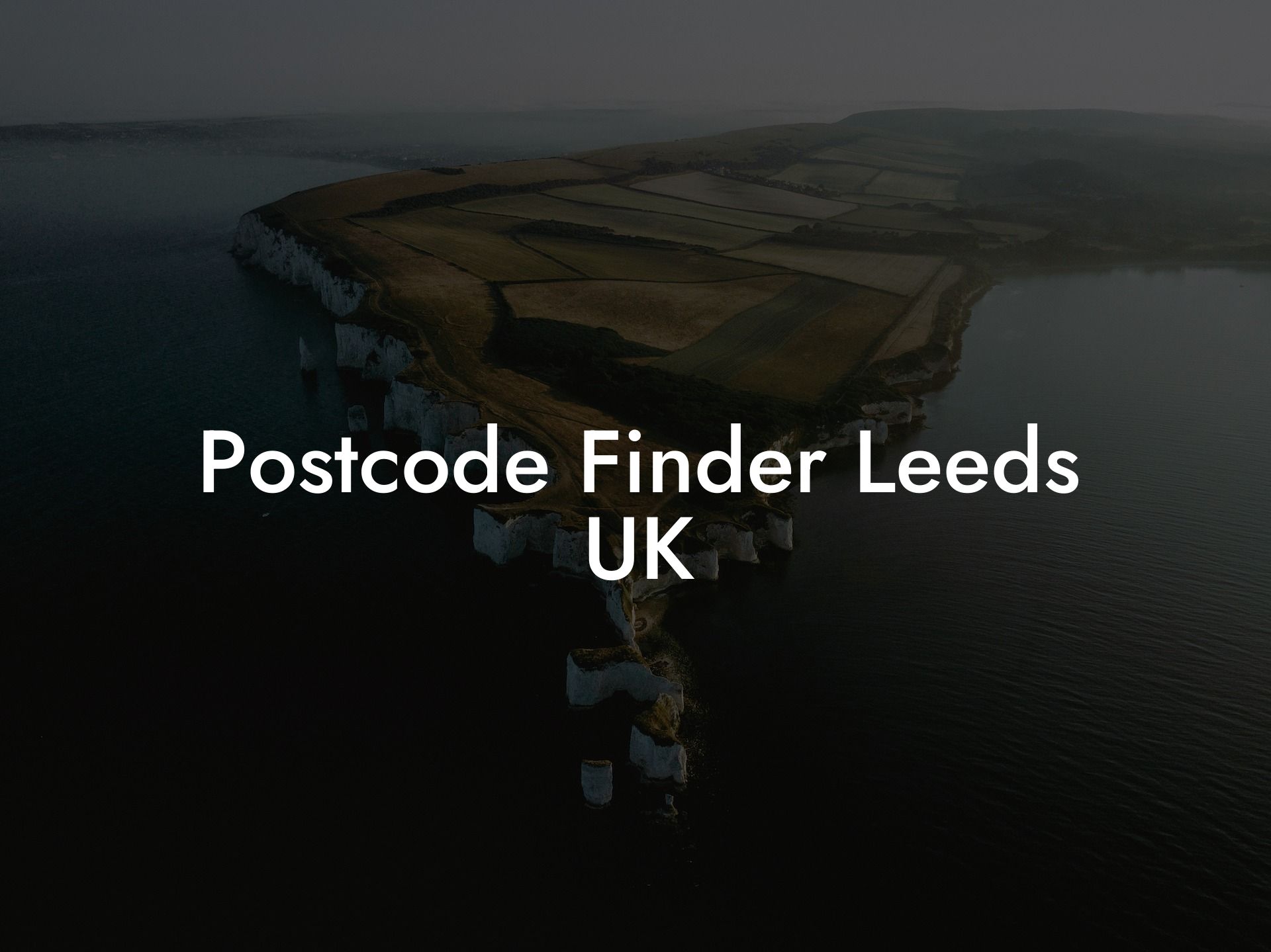 Postcode Finder Leeds UK