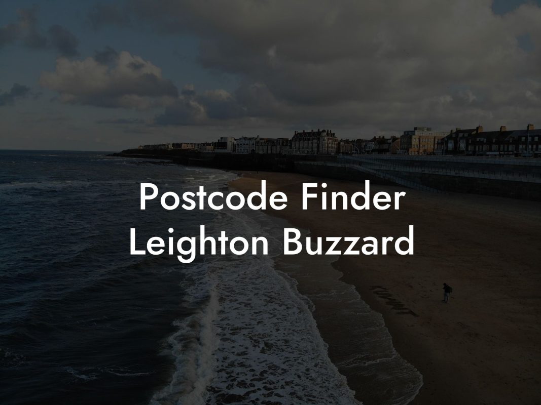 Postcode Finder Leighton Buzzard