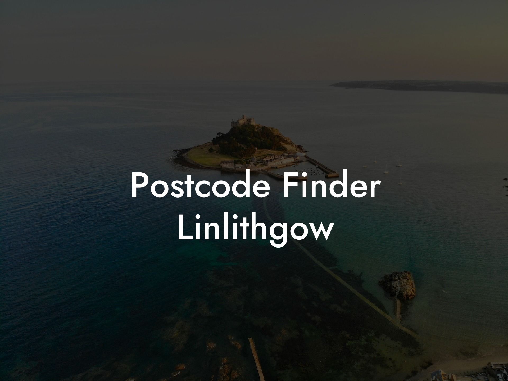 Postcode Finder Linlithgow