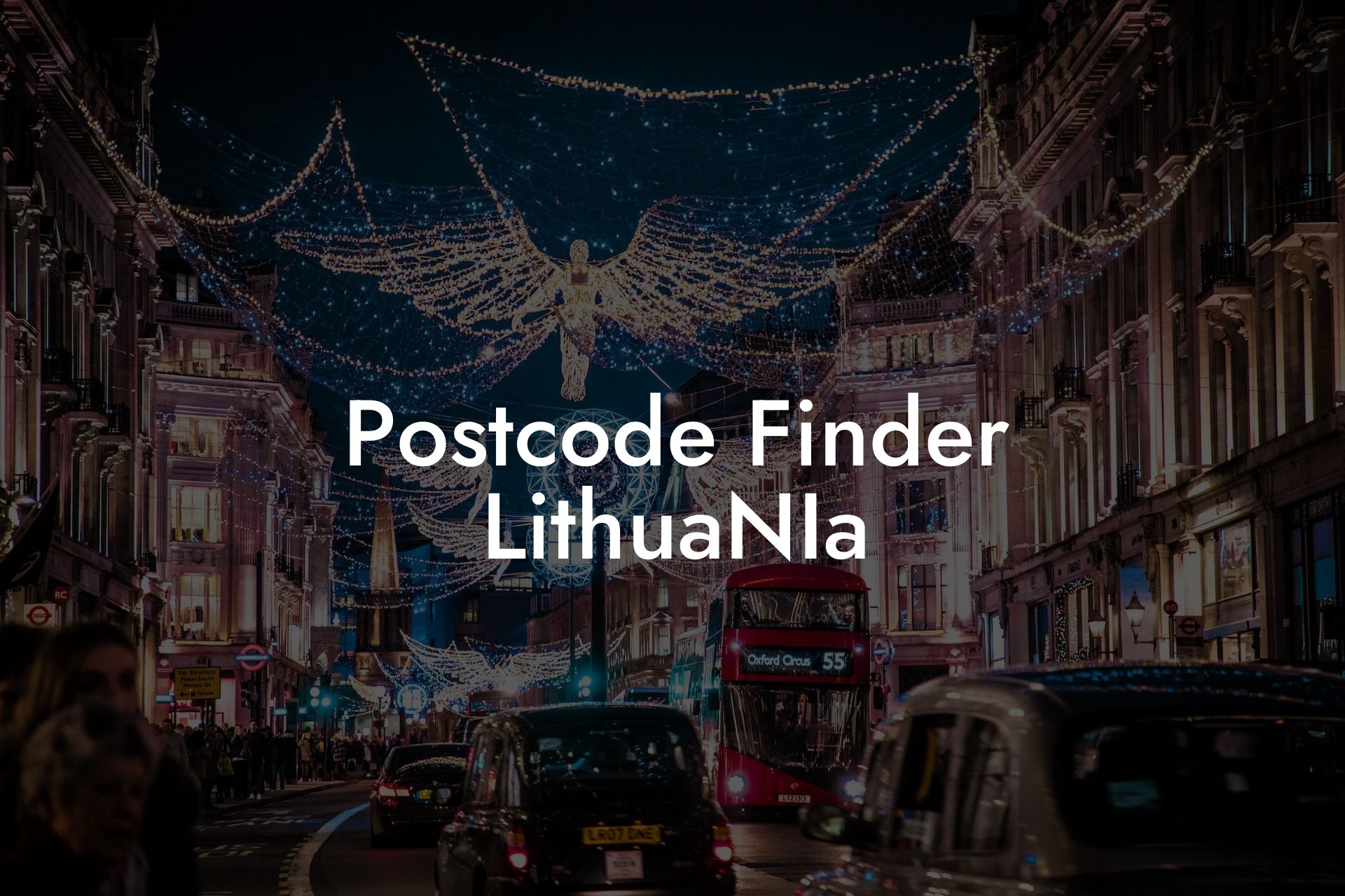 Postcode Finder LithuaNIa