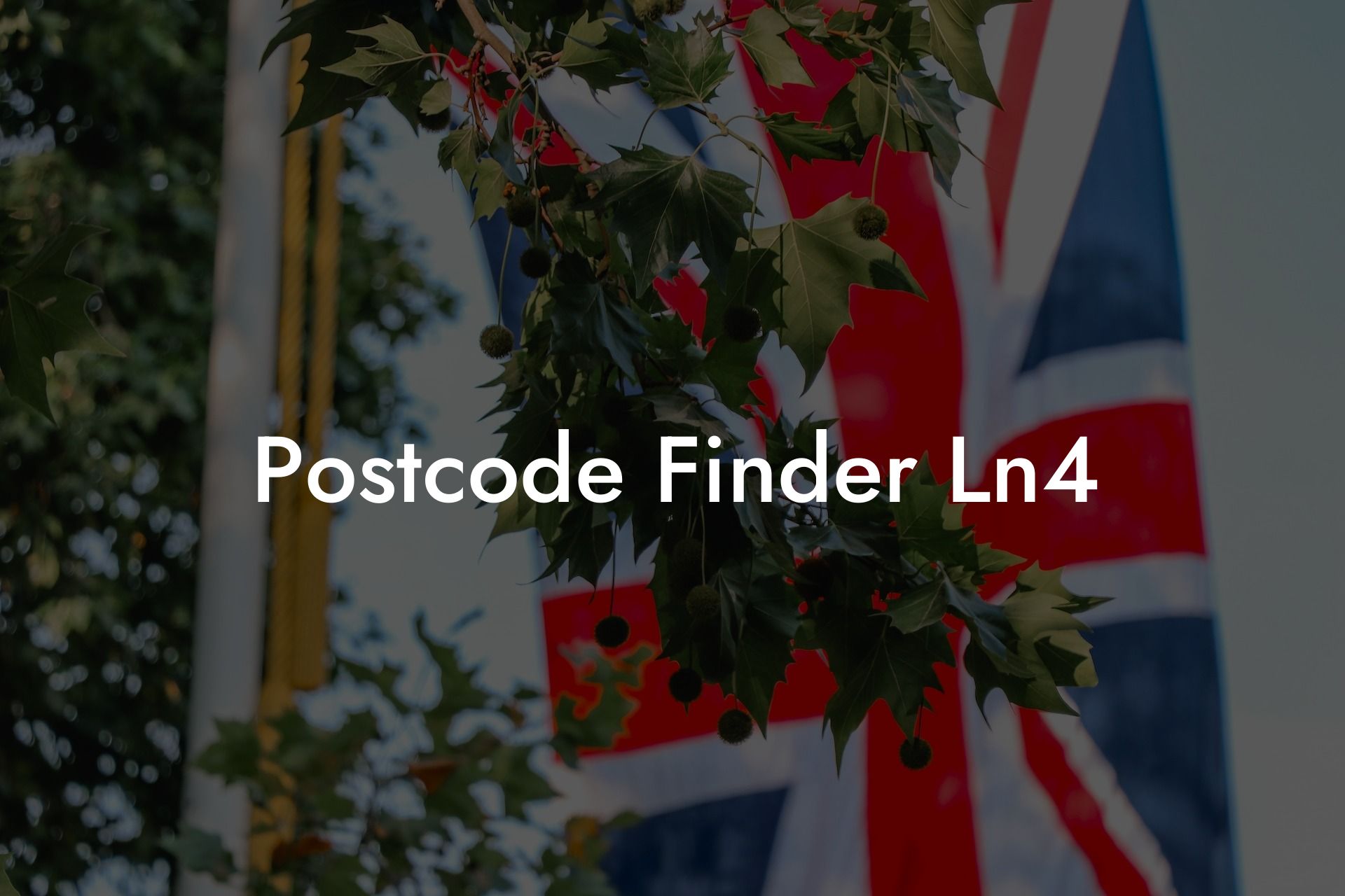 Postcode Finder Ln4