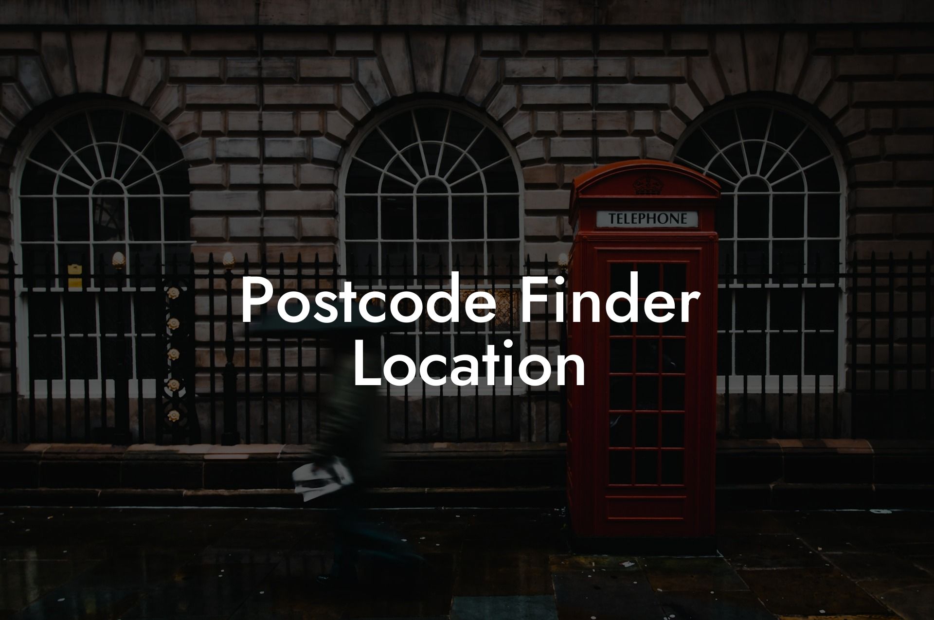 Postcode Finder Location