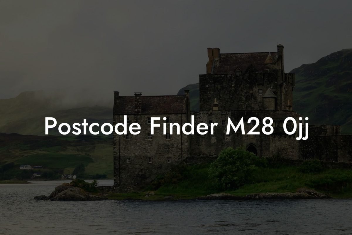 Postcode Finder M28 0jj