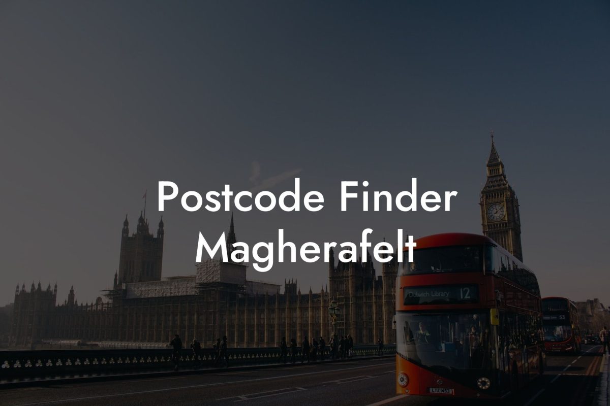 Postcode Finder Magherafelt