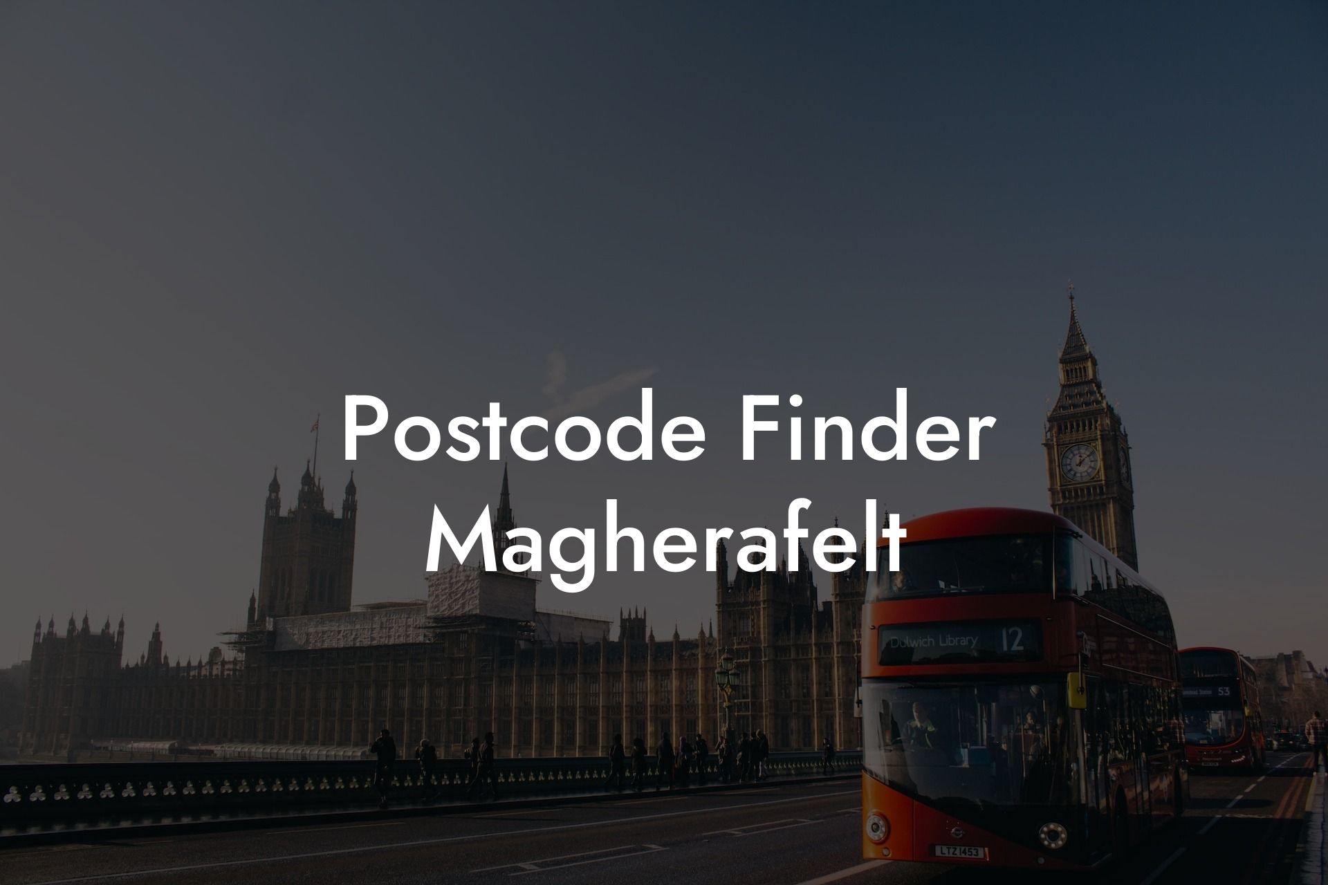 Postcode Finder Magherafelt