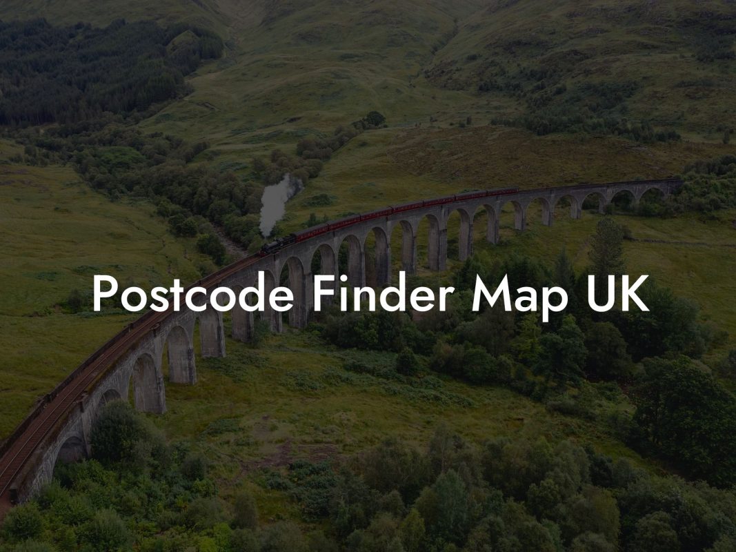 Postcode Finder Map UK