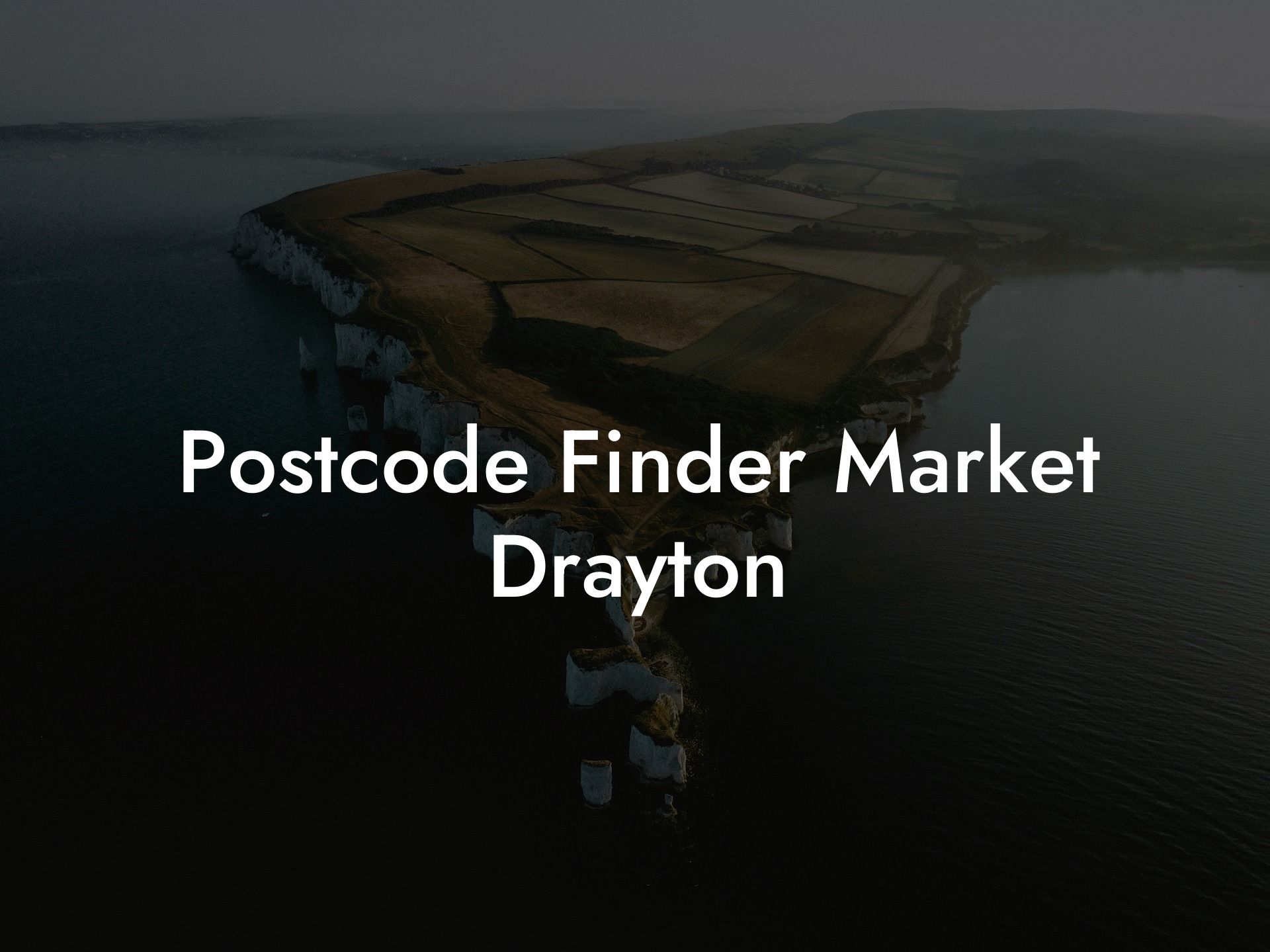 Postcode Finder Market Drayton