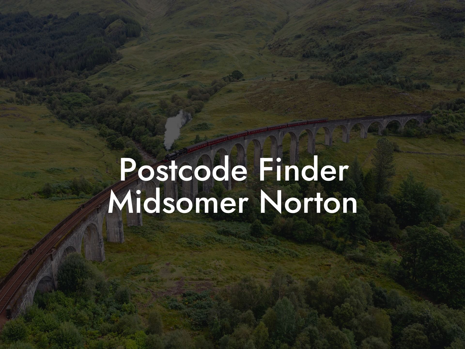 Postcode Finder Midsomer Norton