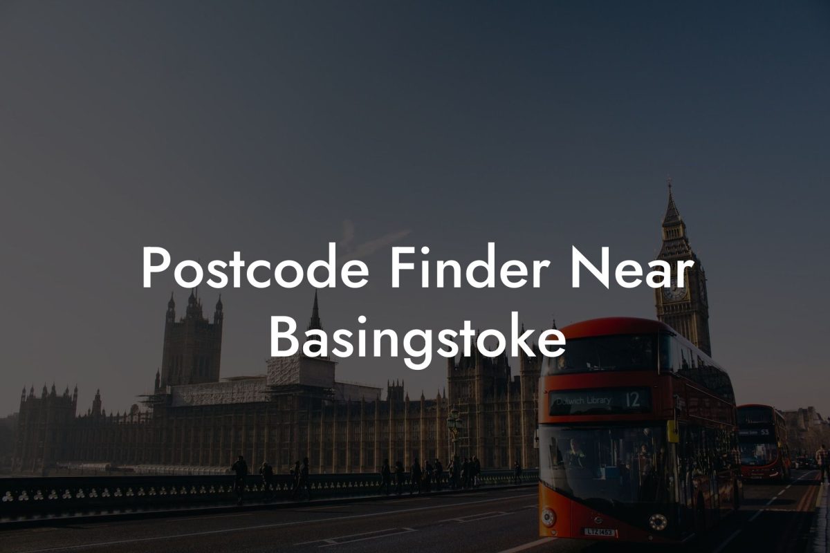 Postcode Finder Near Basingstoke