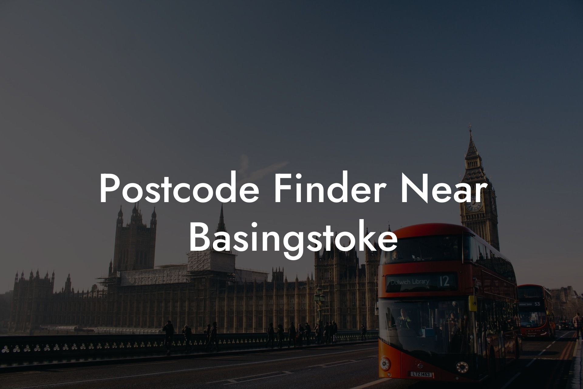 Postcode Finder Near Basingstoke