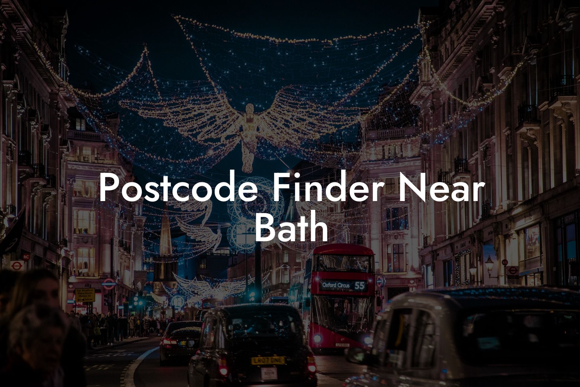 Postcode Finder Near Bath