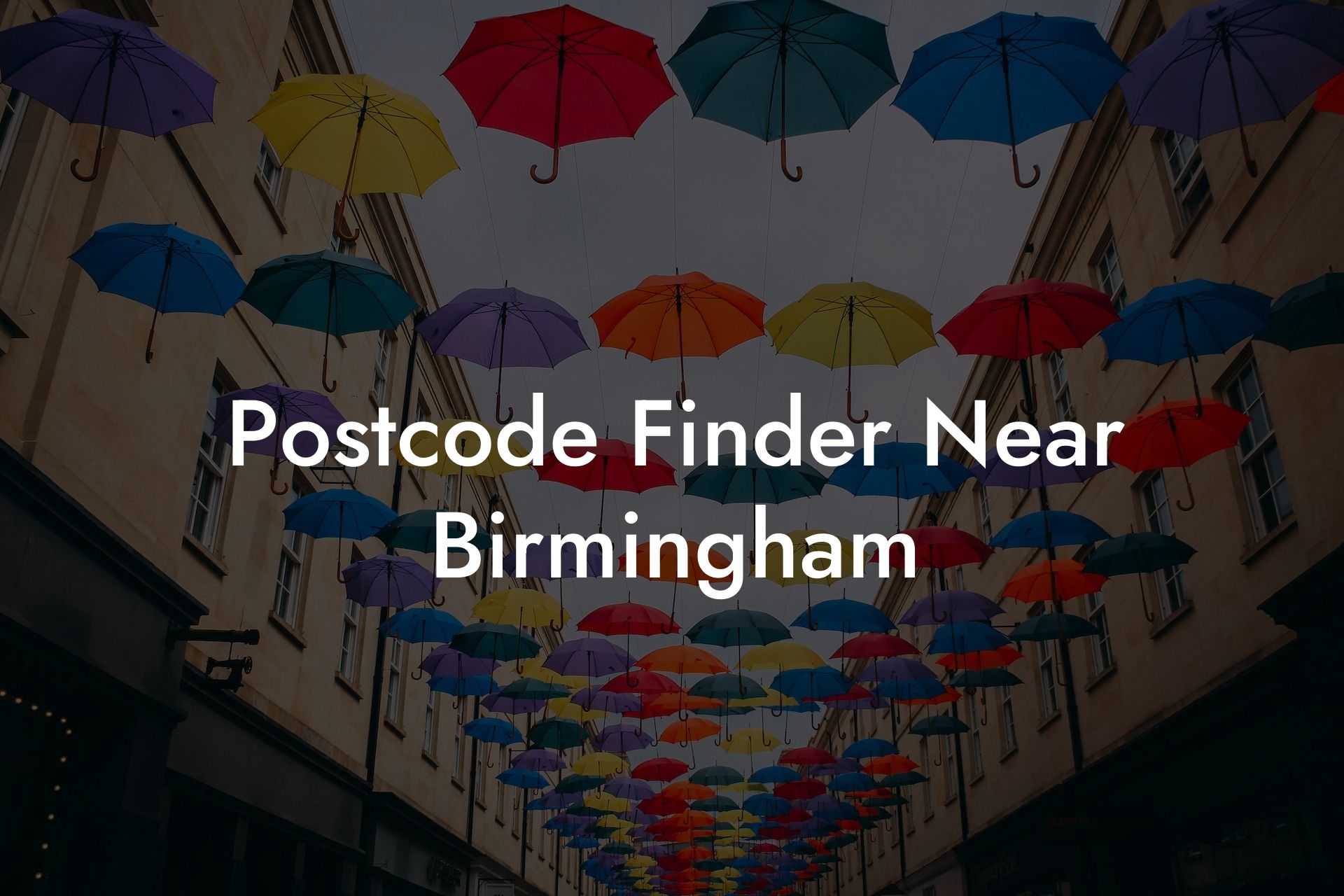 Postcode Finder Near Birmingham