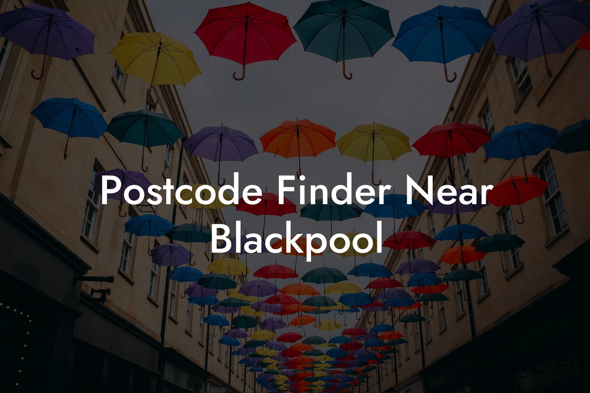 Postcode Finder Near Blackpool