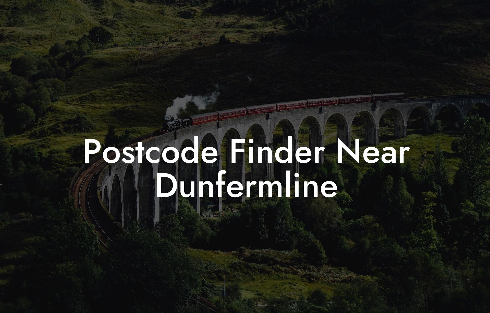 Postcode Finder Near Dunfermline