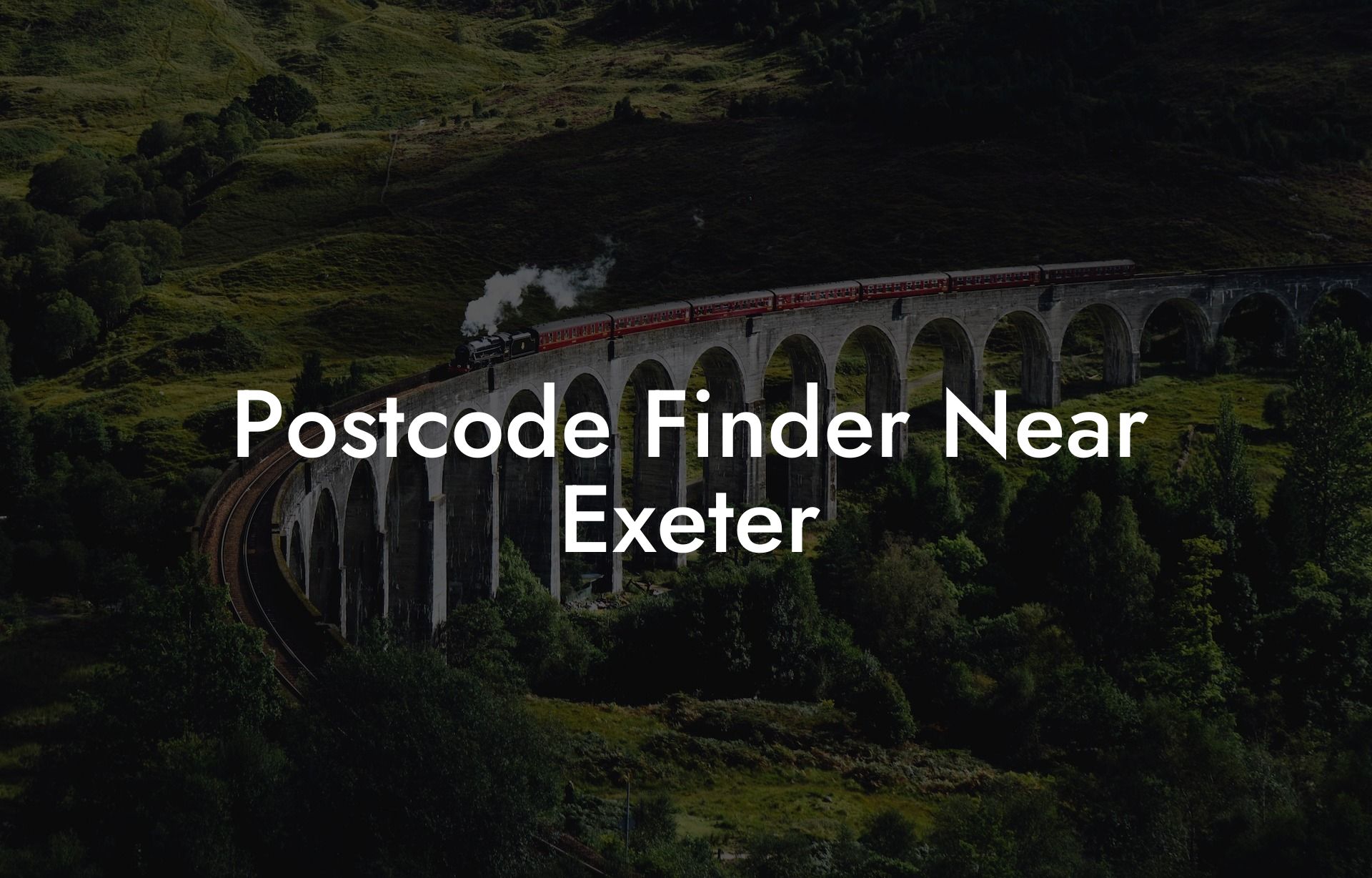 Postcode Finder Near Exeter