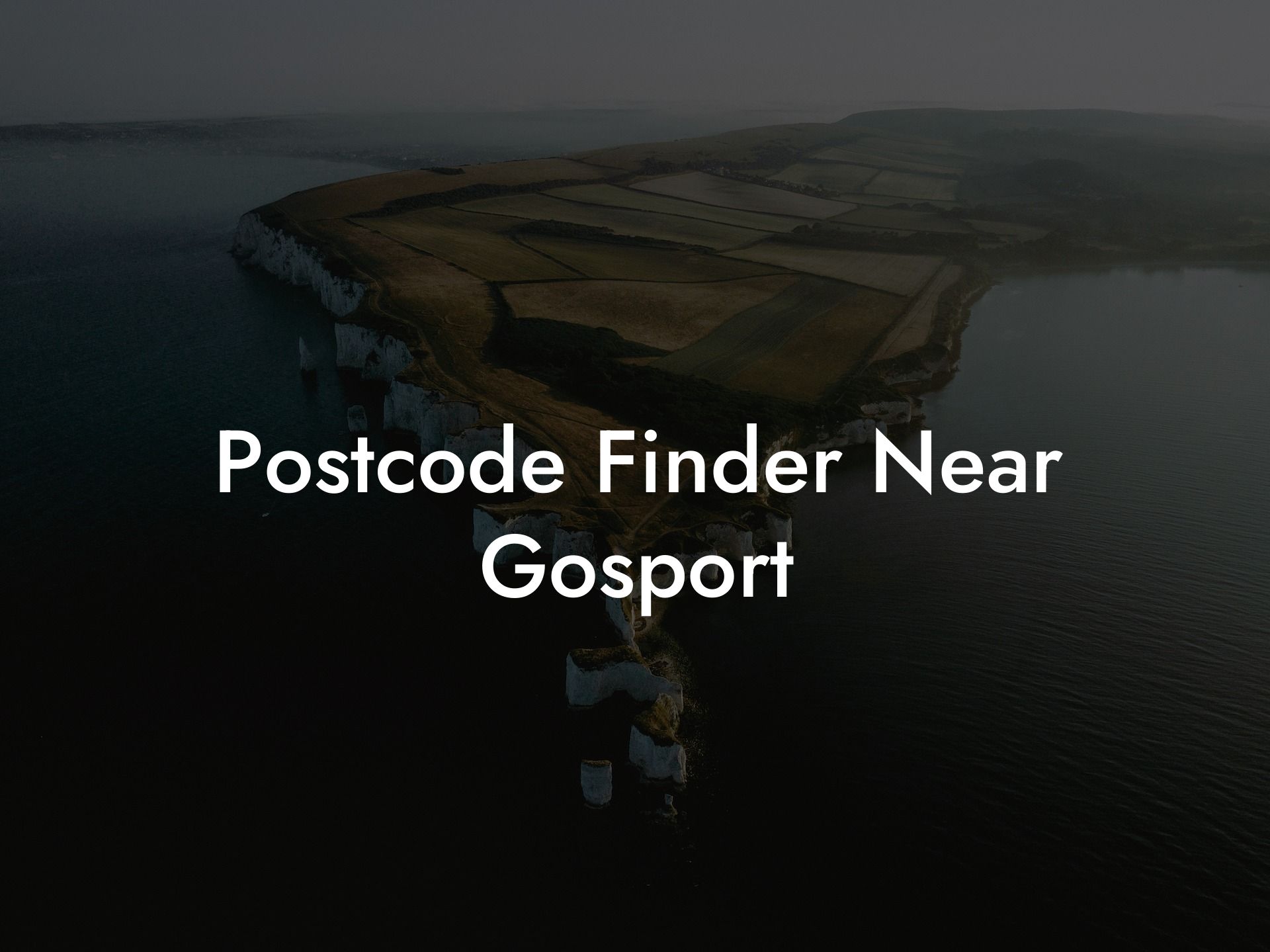 Postcode Finder Near Gosport