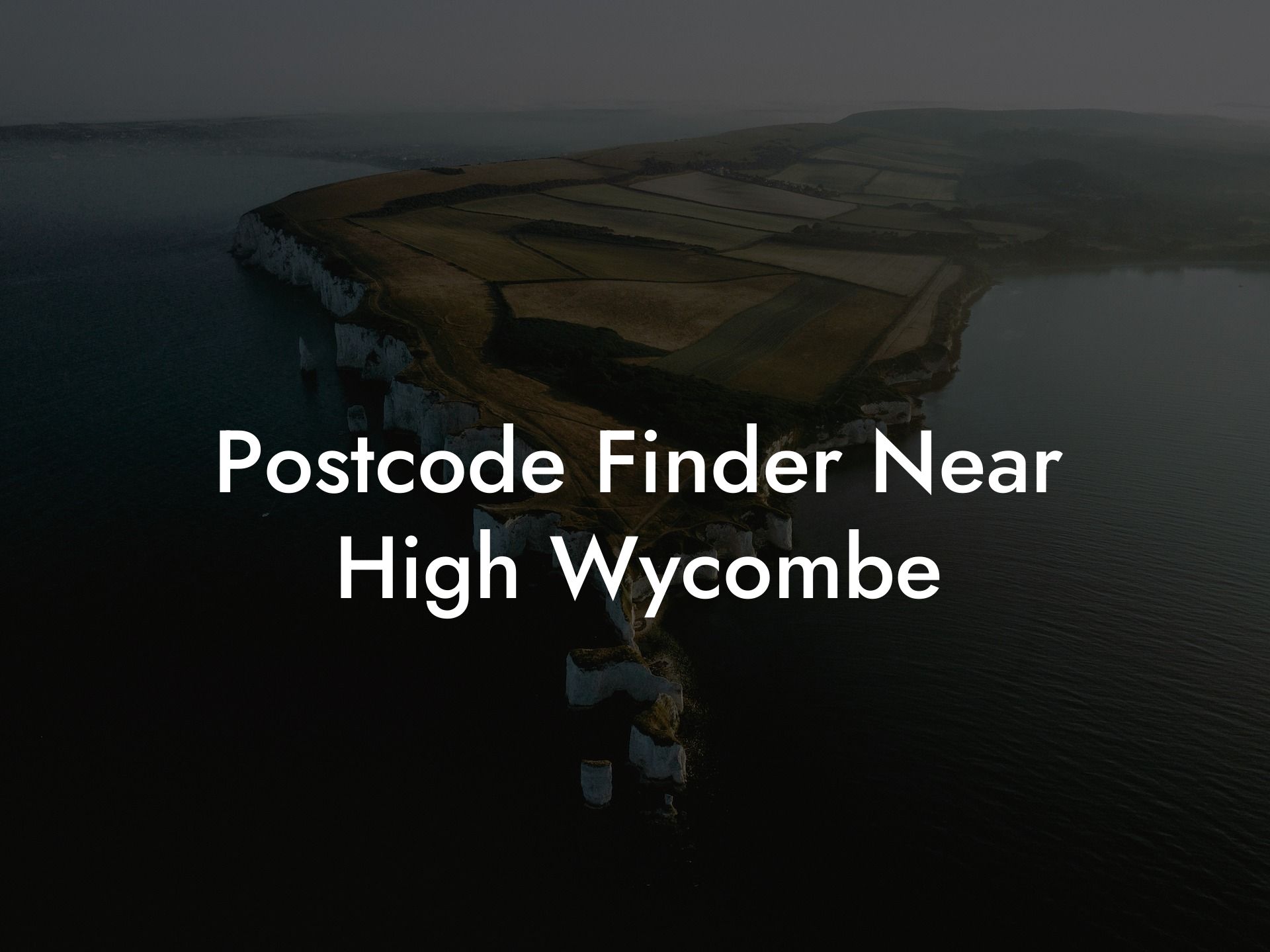 Postcode Finder Near High Wycombe