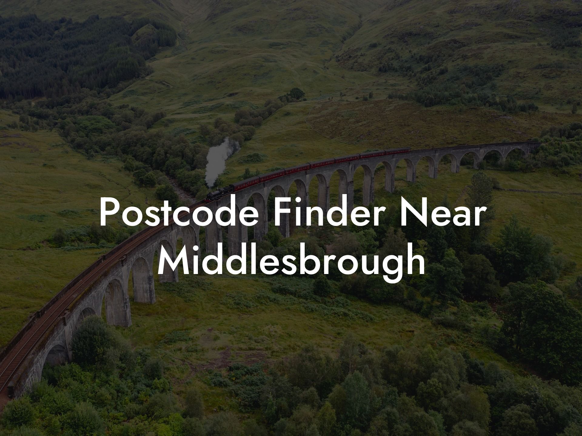 Postcode Finder Near Middlesbrough