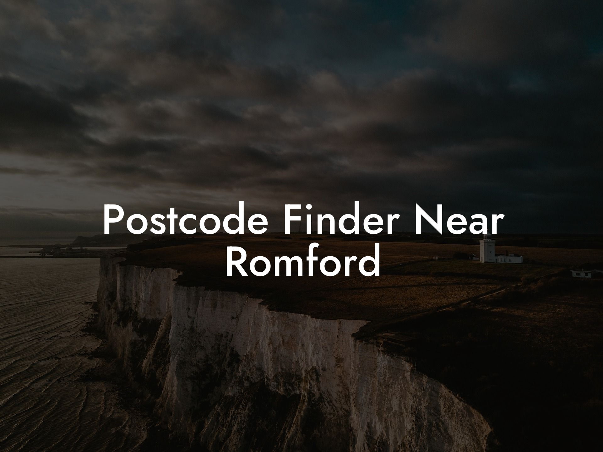 Postcode Finder Near Romford