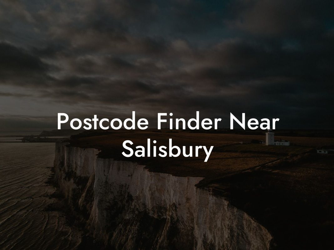 Postcode Finder Near Salisbury