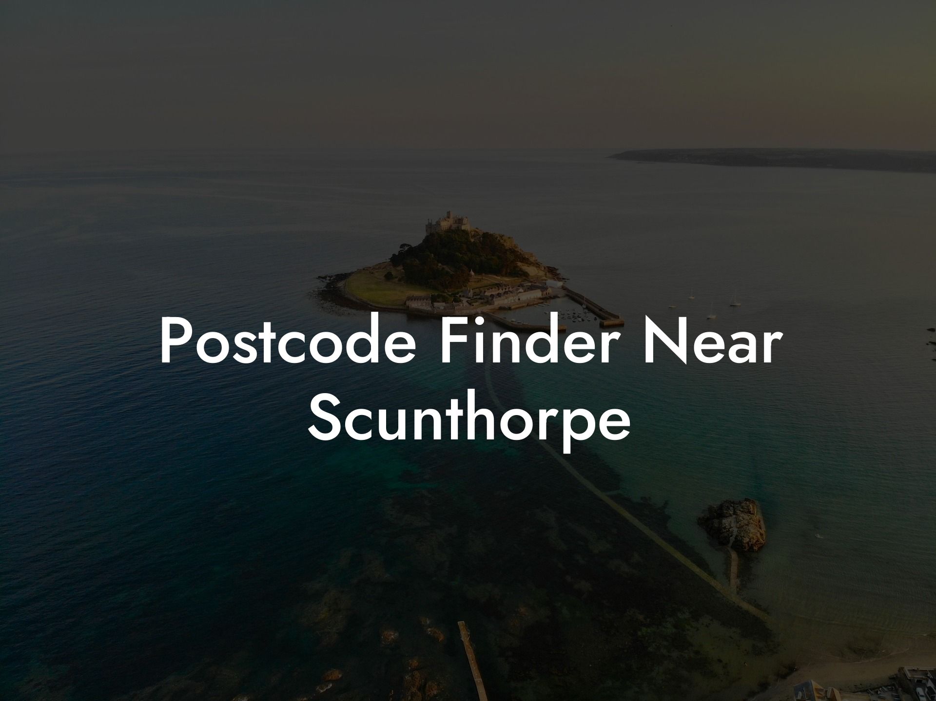 Postcode Finder Near Scunthorpe