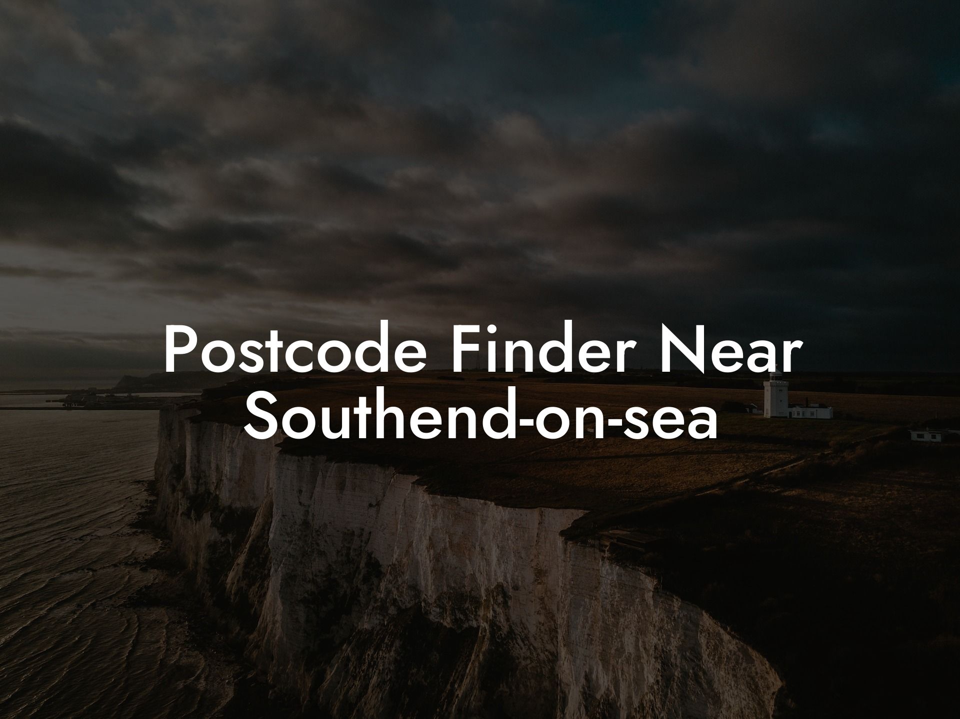 Postcode Finder Near Southend-on-sea