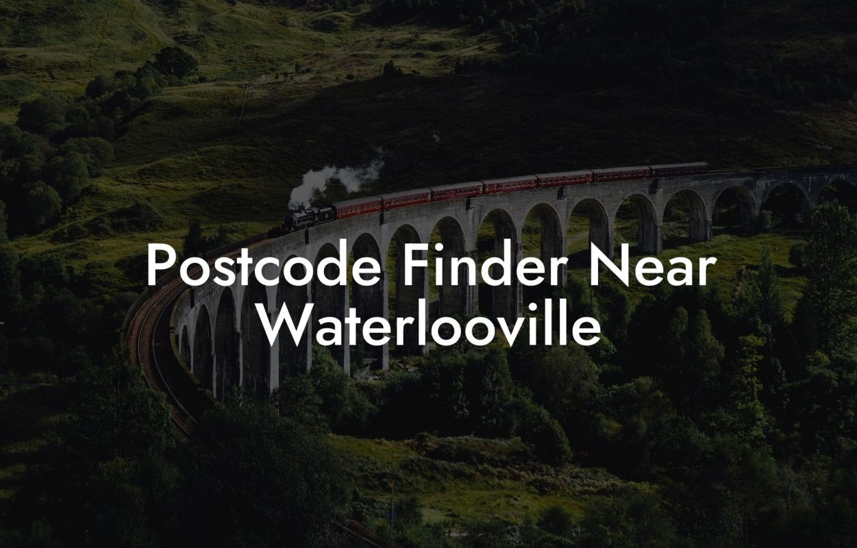 Postcode Finder Near Waterlooville