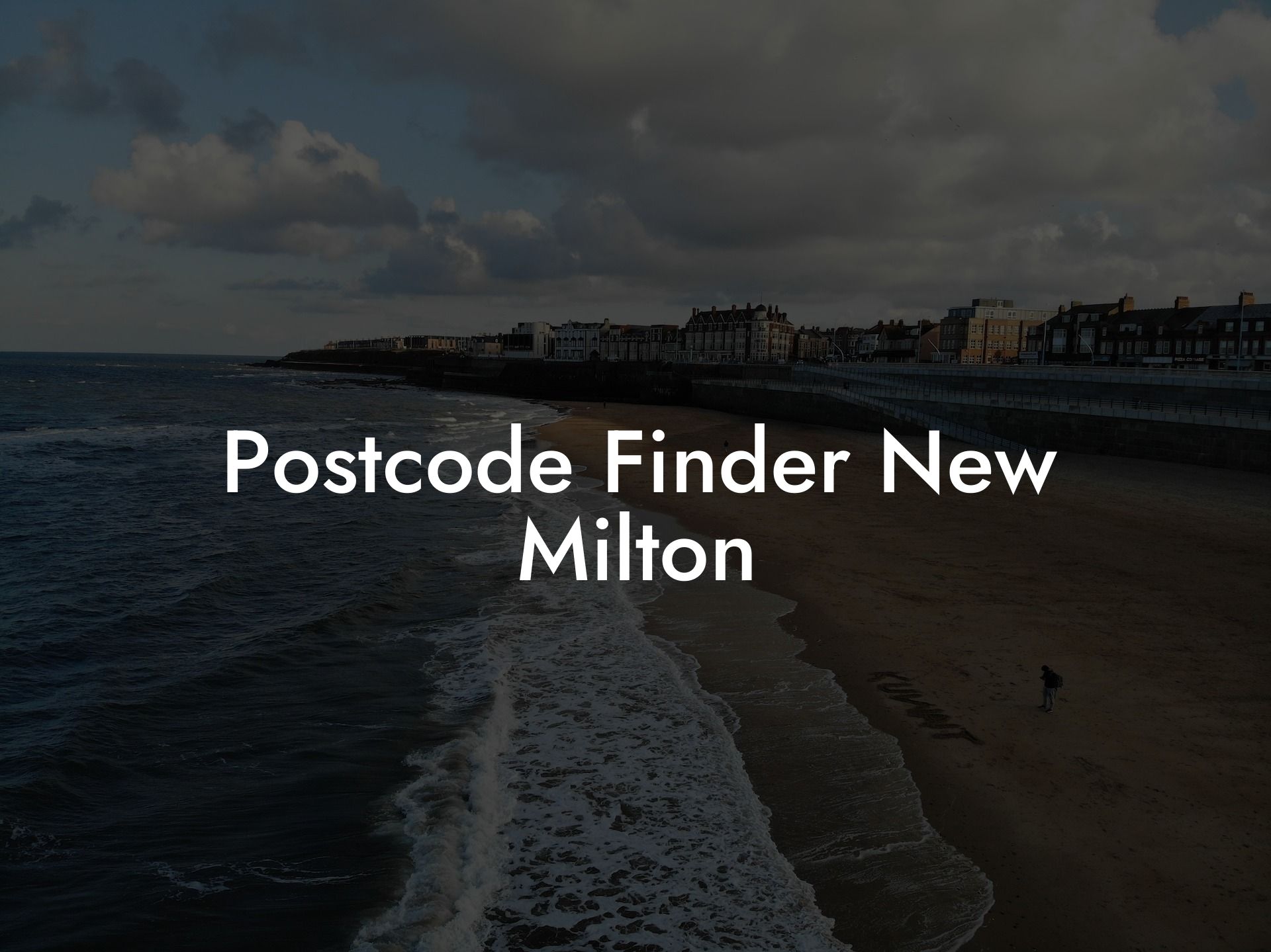 Postcode Finder New Milton