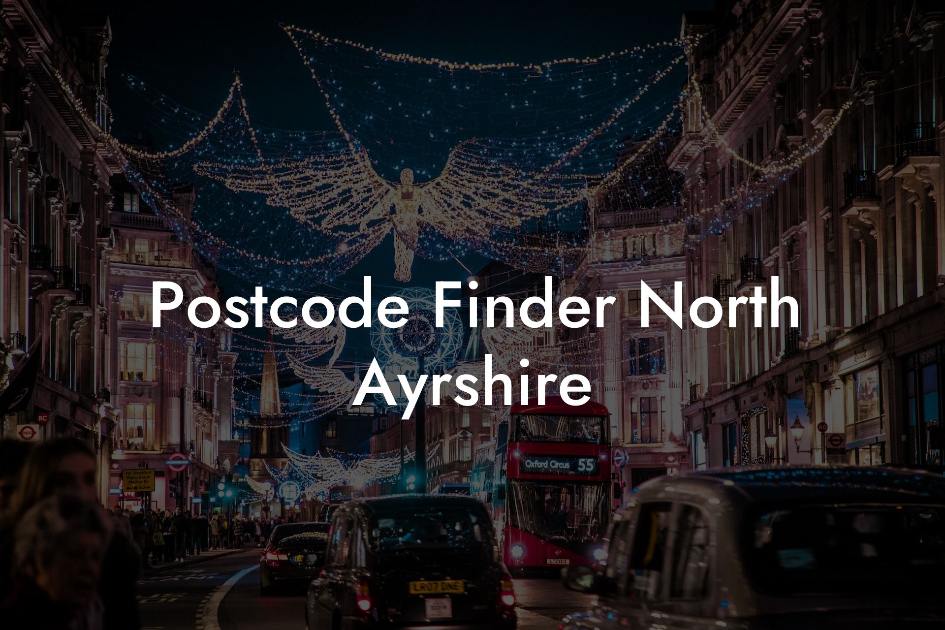 Postcode Finder North Ayrshire