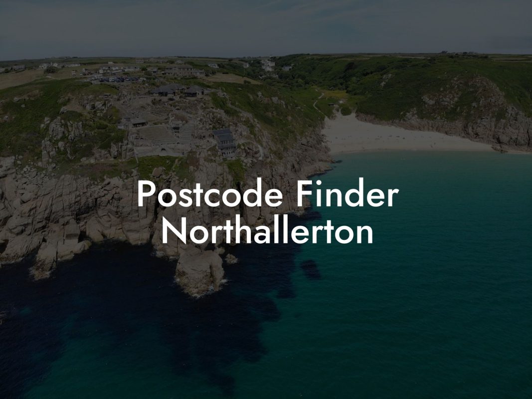 Postcode Finder Northallerton