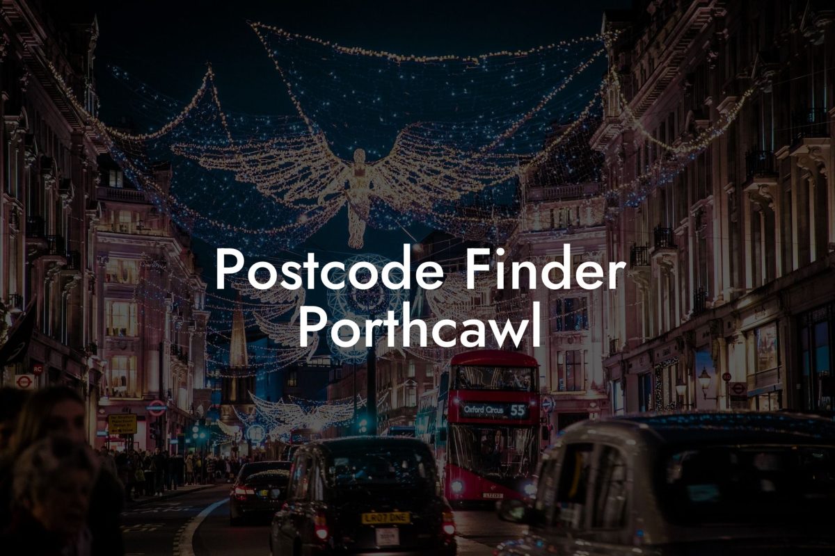 Postcode Finder Porthcawl