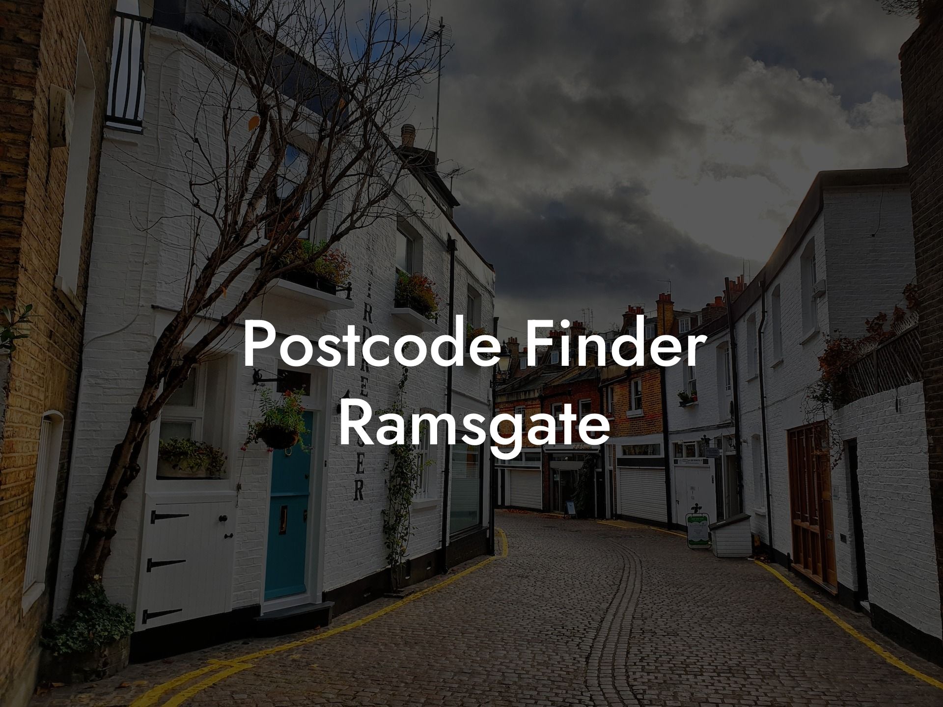 Postcode Finder Ramsgate