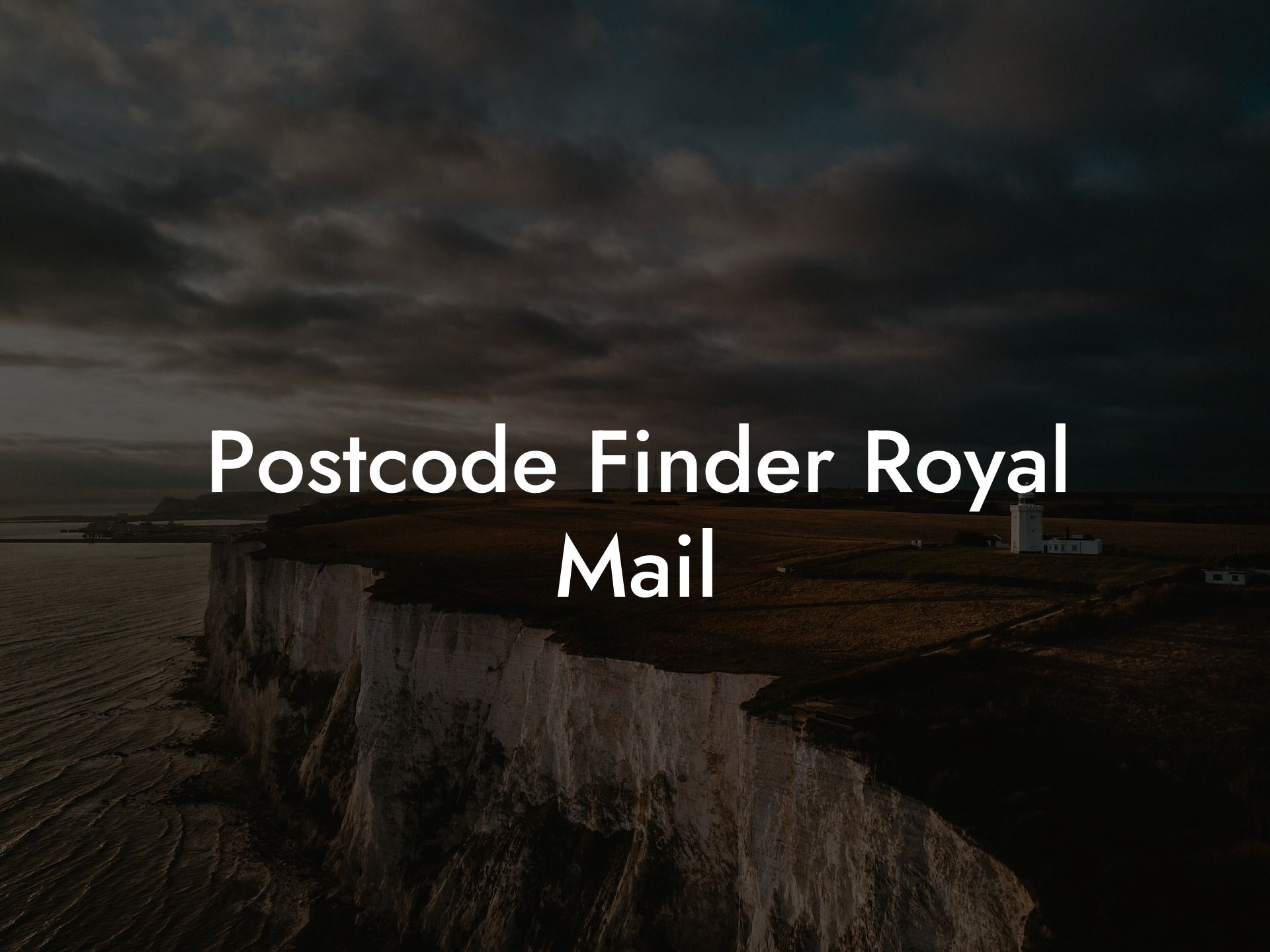 Postcode Finder Royal Mail