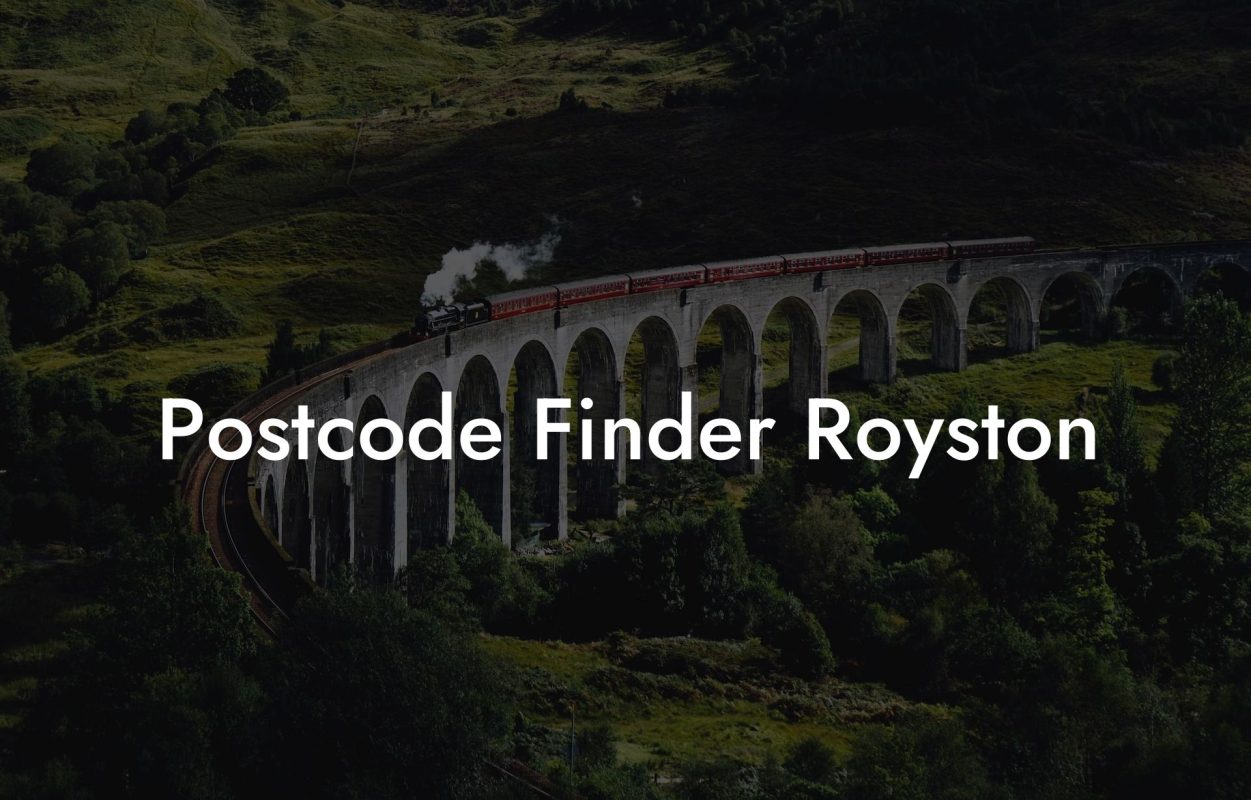 Postcode Finder Royston