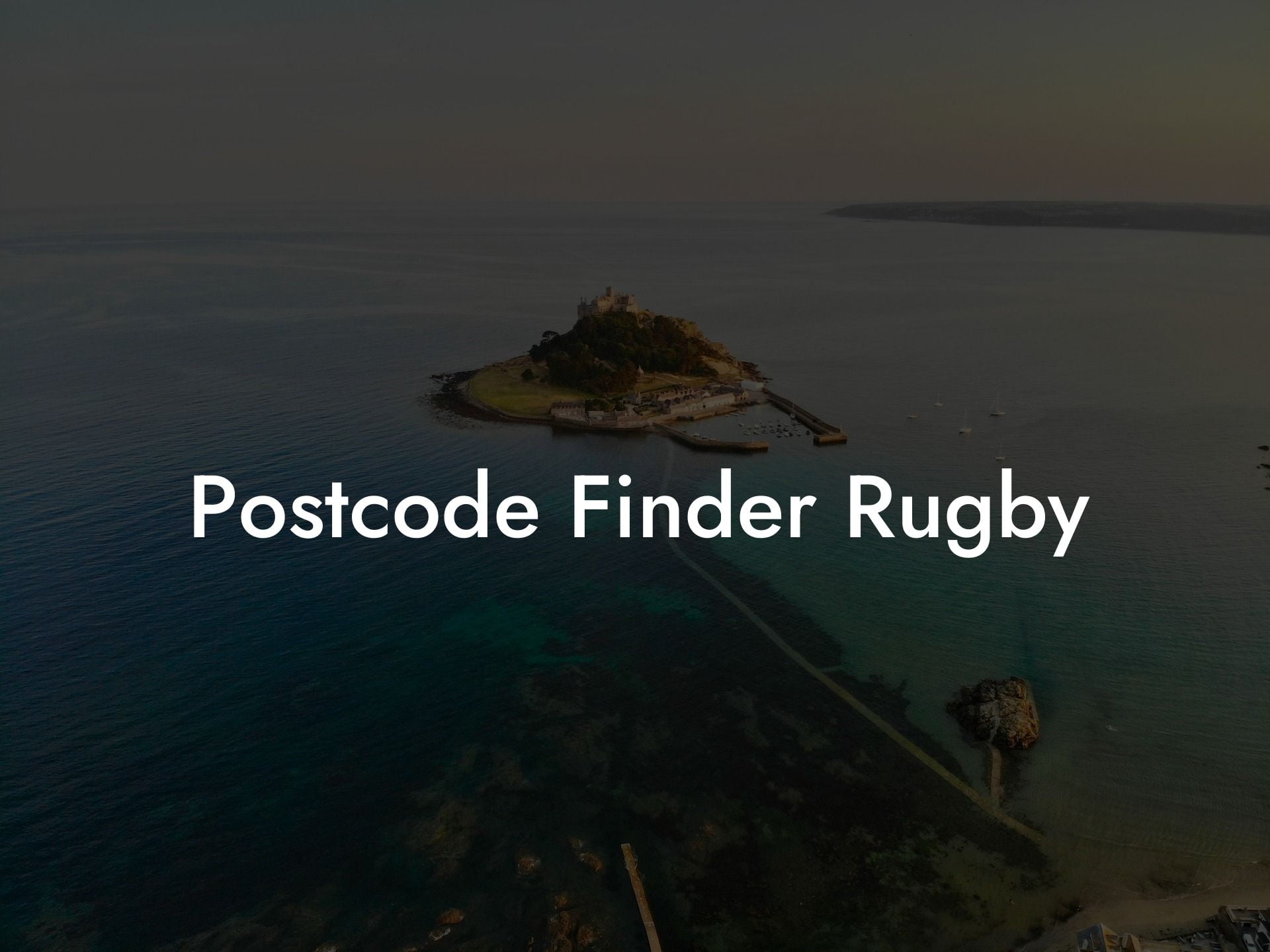 Postcode Finder Rugby