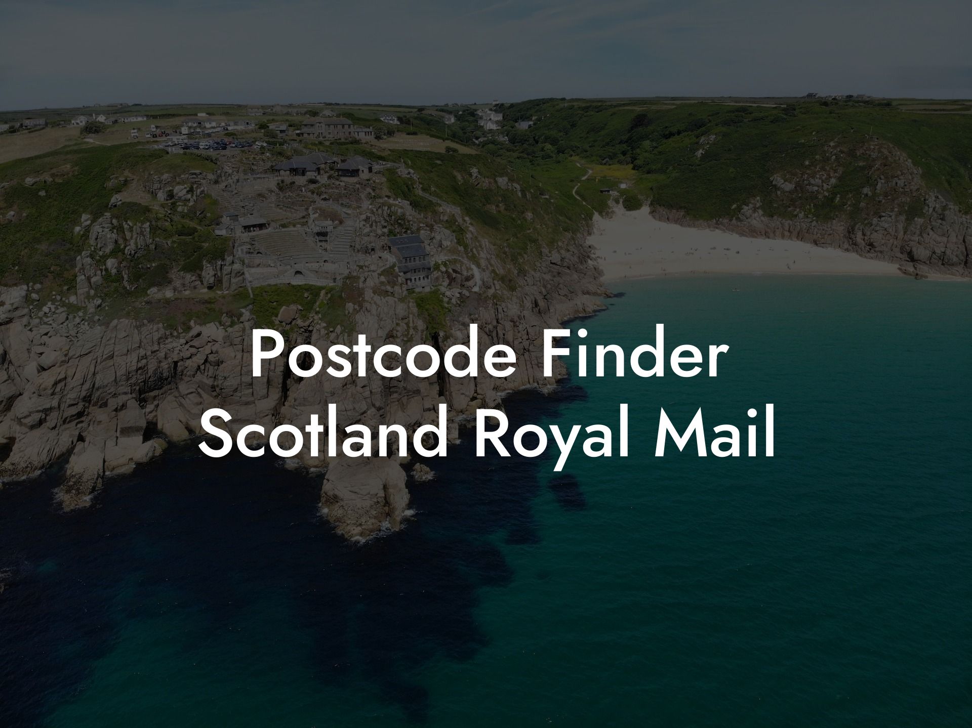 Postcode Finder Scotland Royal Mail