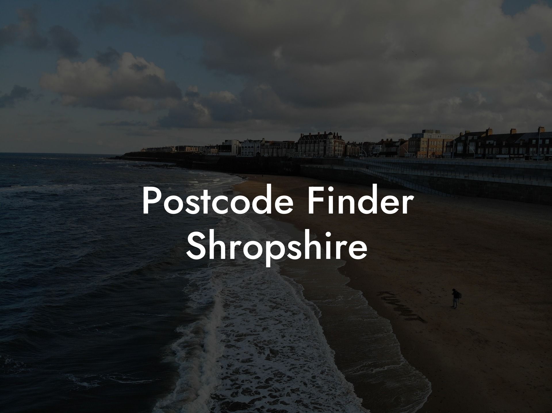 Postcode Finder Shropshire