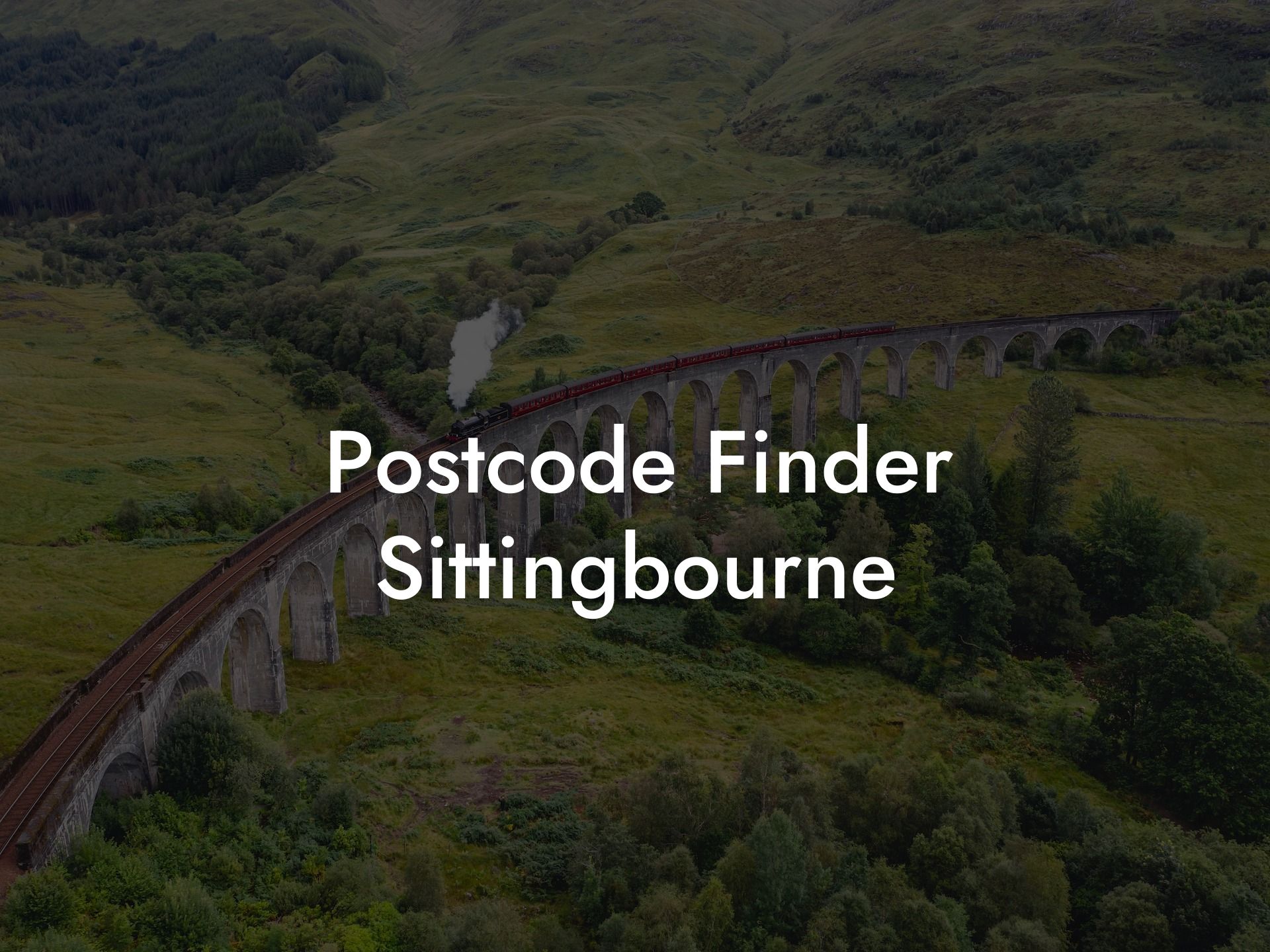 Postcode Finder Sittingbourne