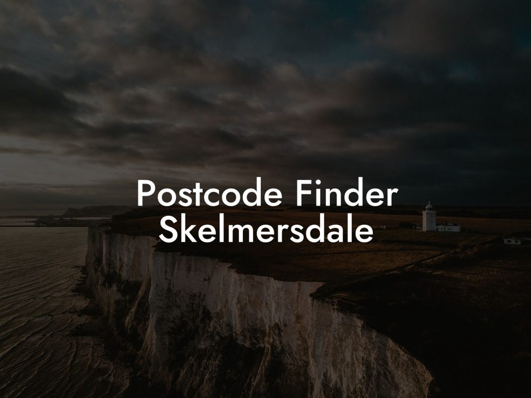 Postcode Finder Skelmersdale