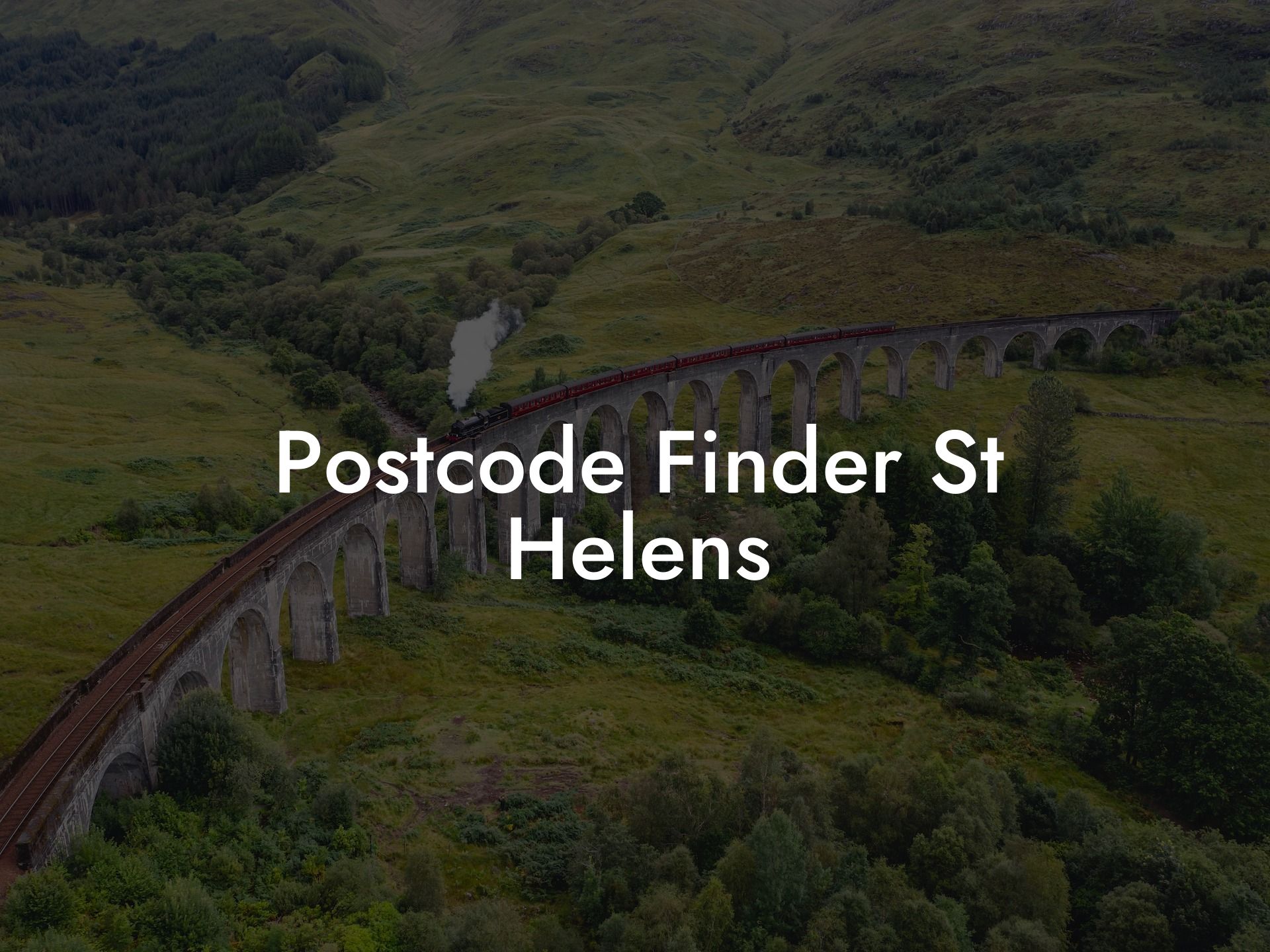 Postcode Finder St Helens