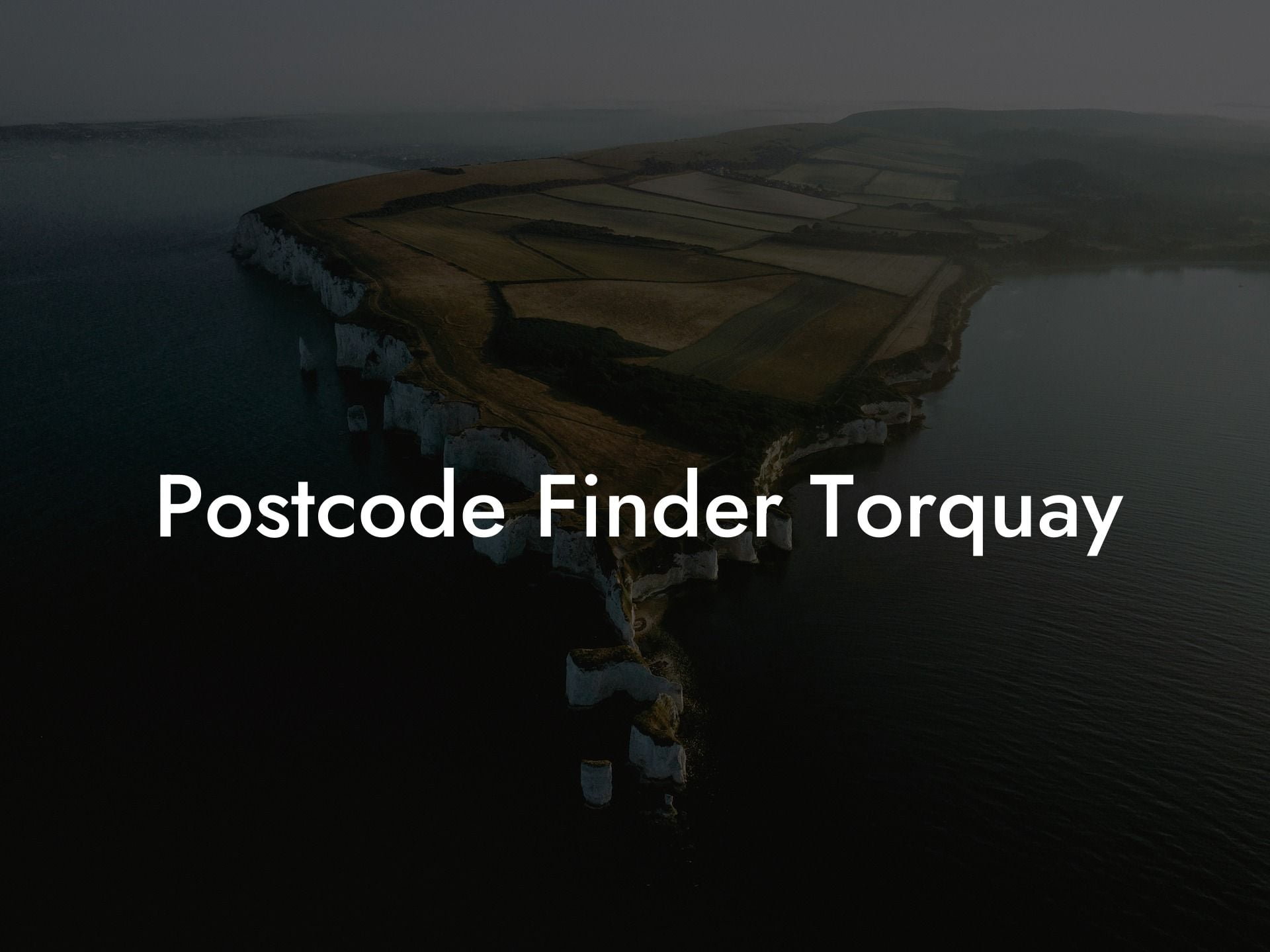 Postcode Finder Torquay