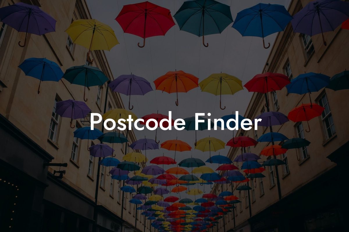 .postcode Finder