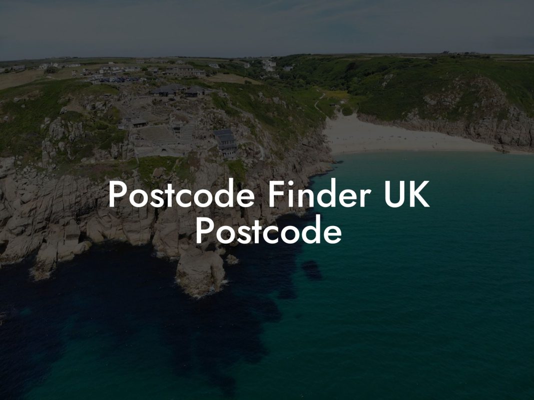 Postcode Finder UK Postcode