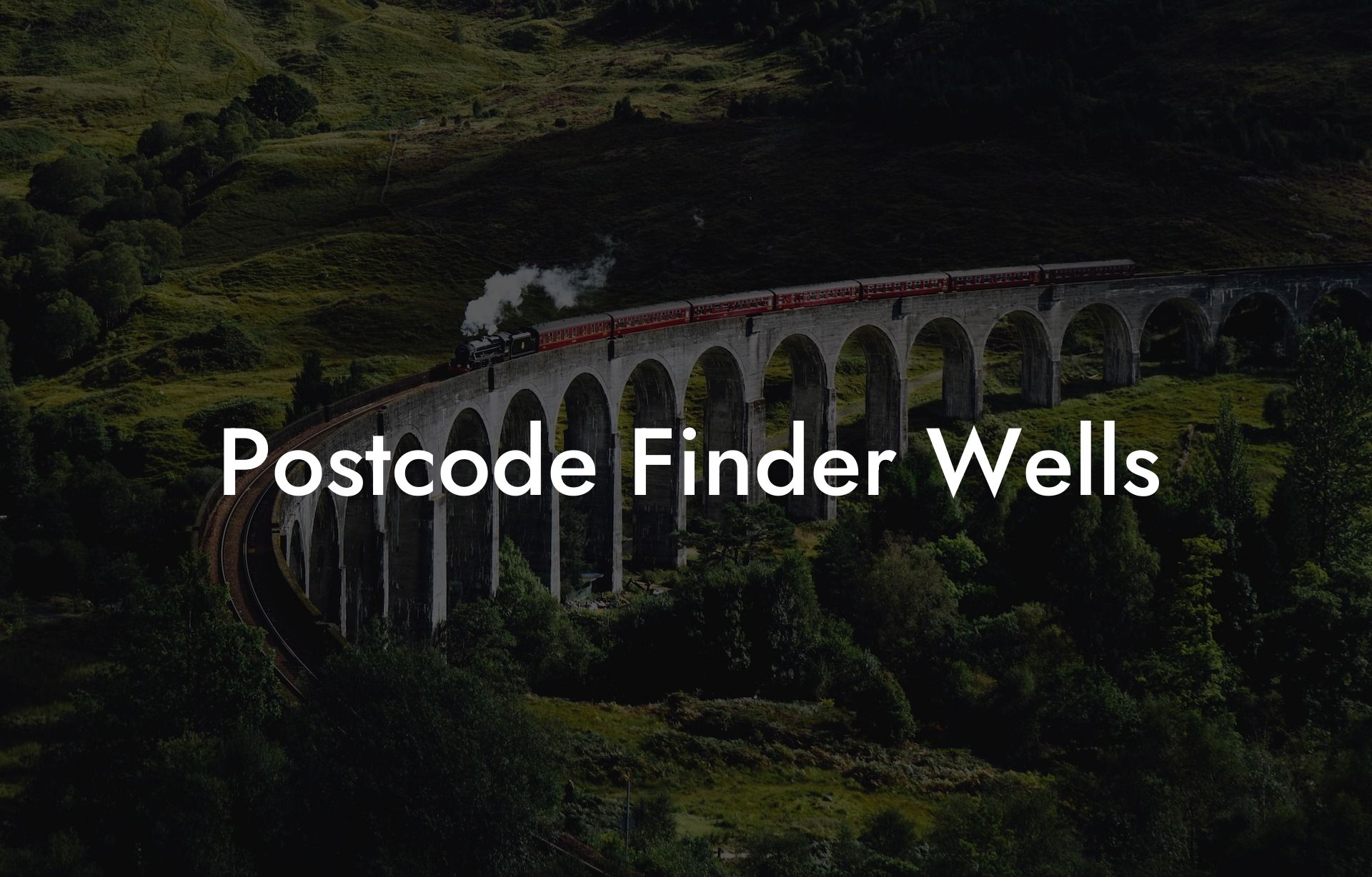 Postcode Finder Wells