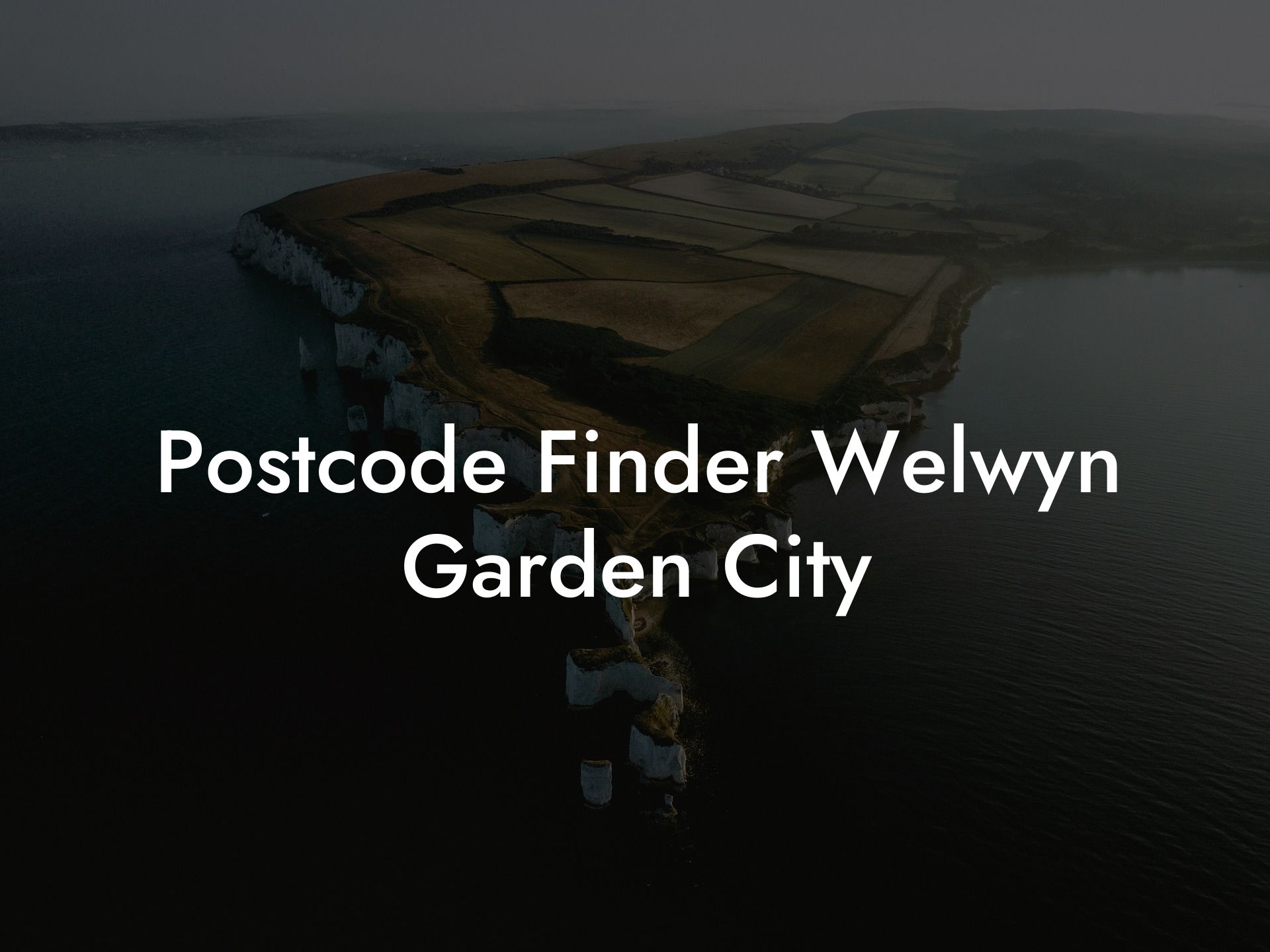 Postcode Finder Welwyn Garden City