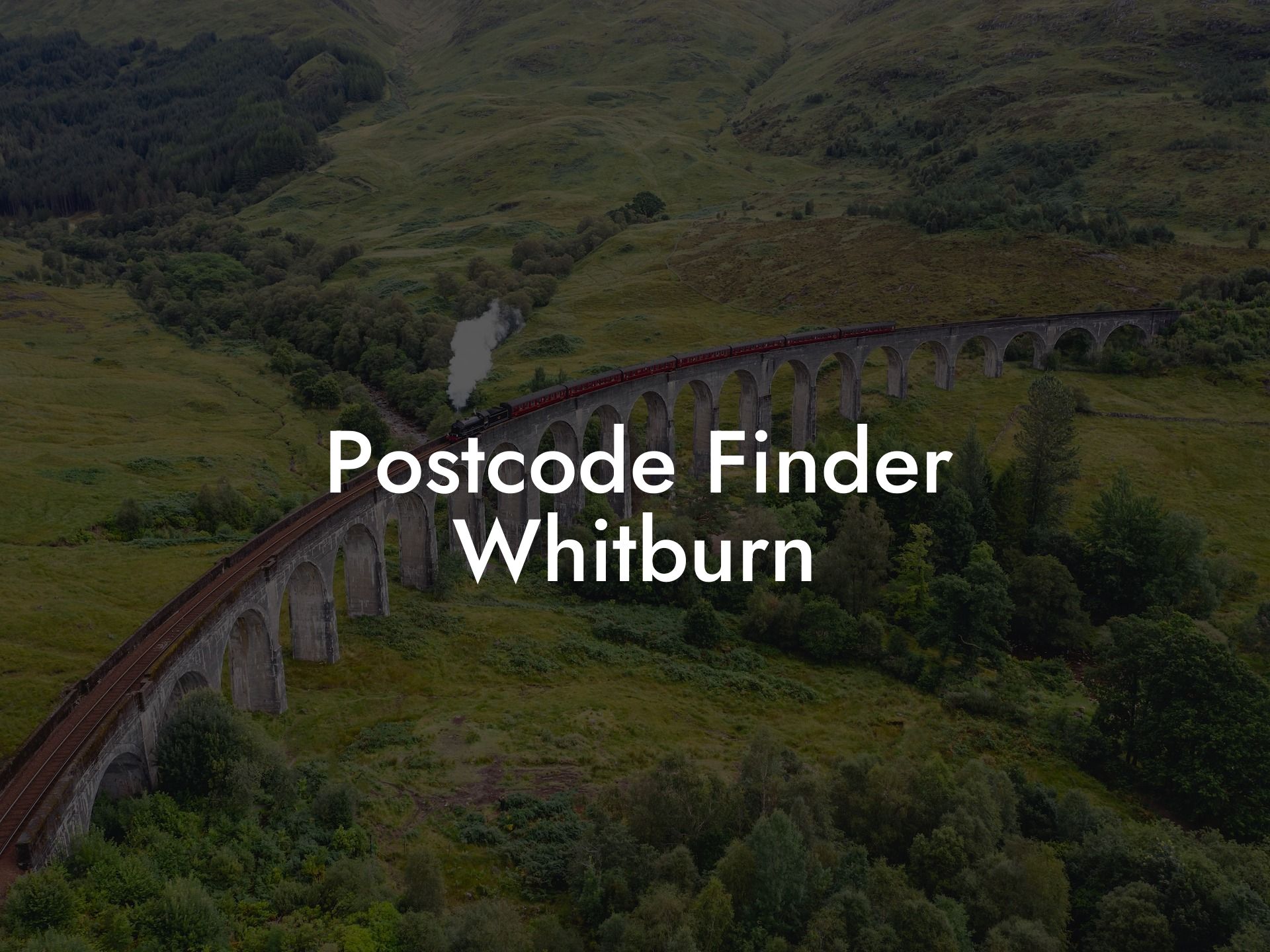 Postcode Finder Whitburn