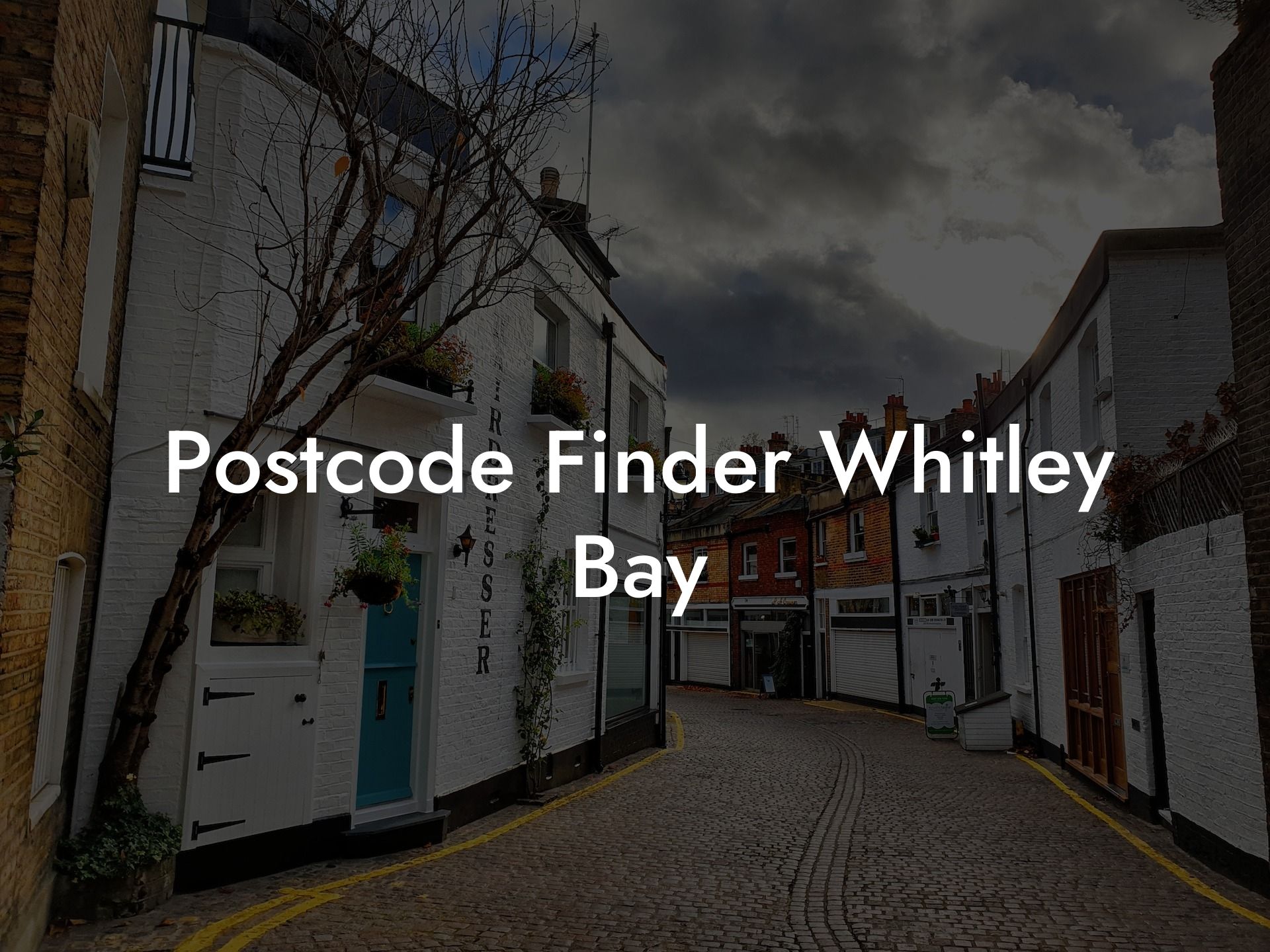 Postcode Finder Whitley Bay